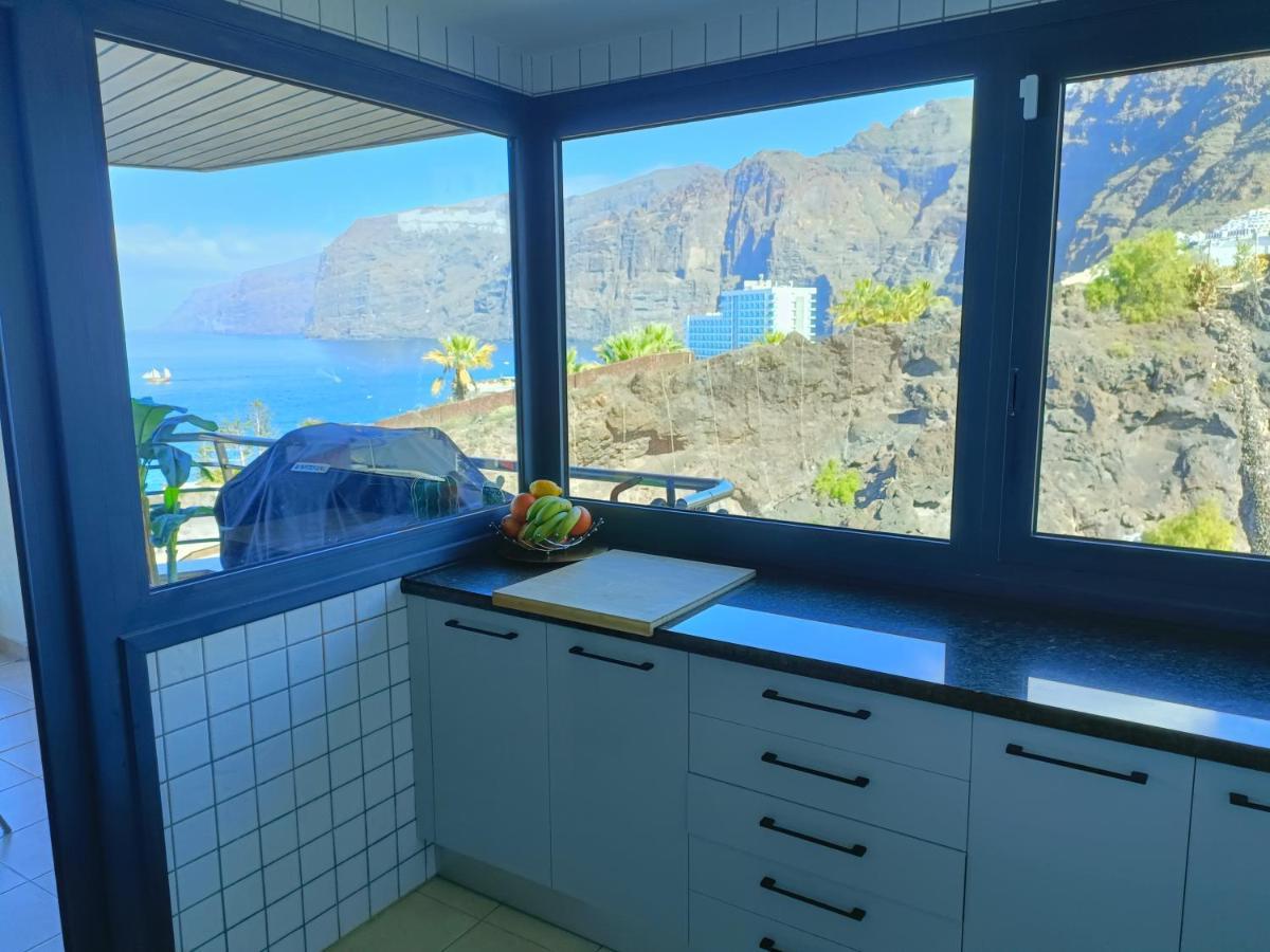 Luxury Los Gigantes Apartment Пуэрто-де-Сантьяго Экстерьер фото
