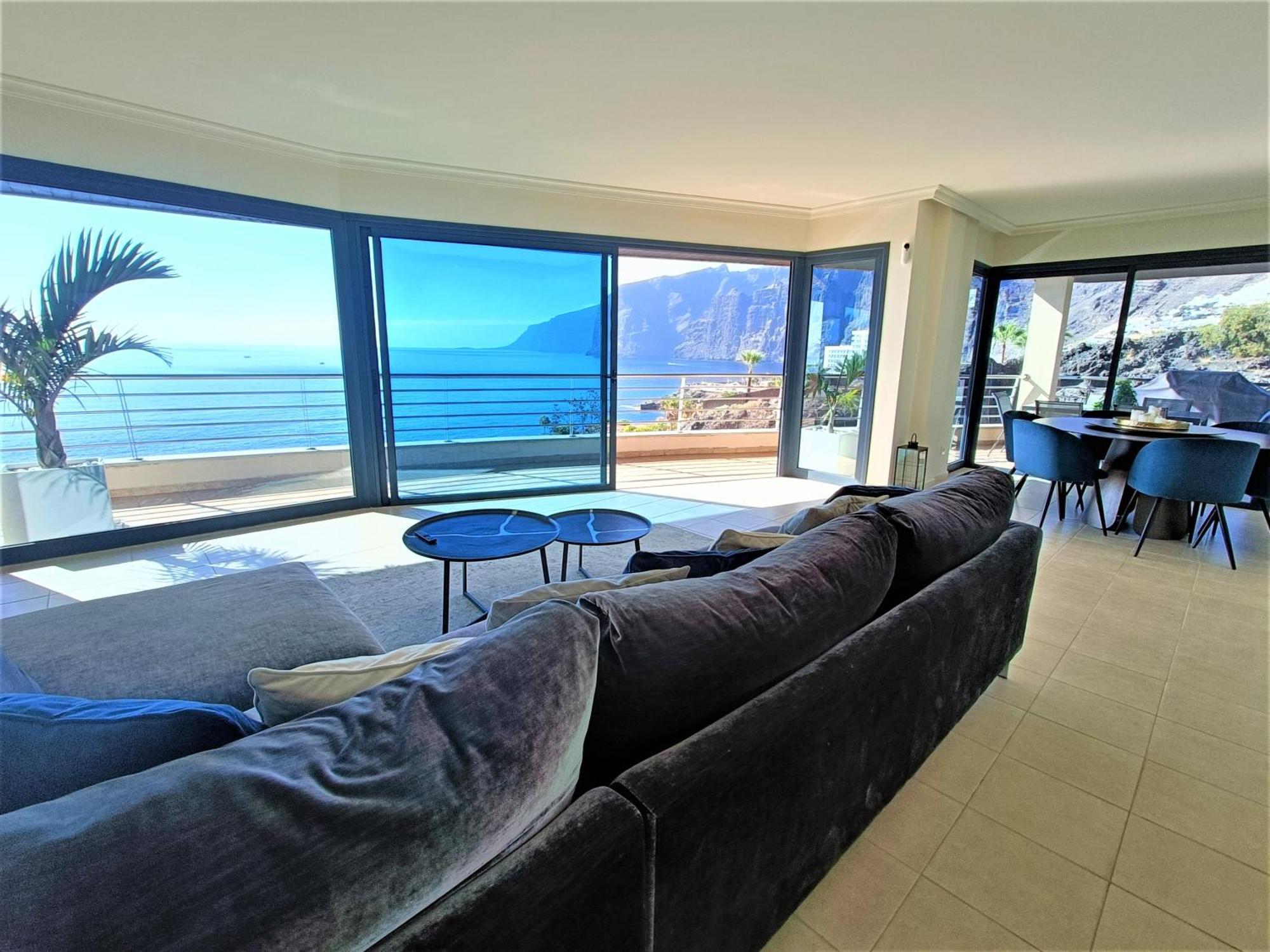 Luxury Los Gigantes Apartment Пуэрто-де-Сантьяго Экстерьер фото